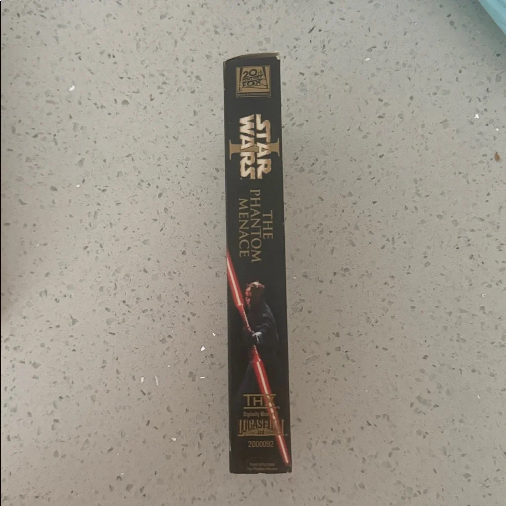 Star Wars: The Phantom Menace VHS